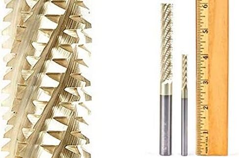 أداة Amana - 46306 CNC من الكربيد الصلب المطلي ZRN على شكل قرص العسل 1/4 قطر × 1-1/4 × in Saudi Arabia