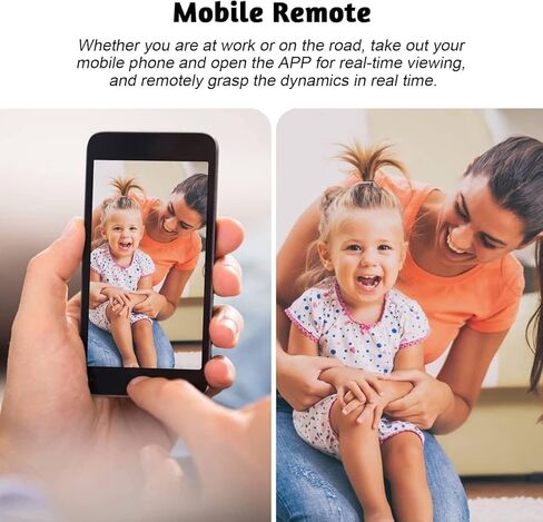 كاميرا تجسس مخفية، كاميرا WiFi Mini Nanny، كاميرا لاسلكية لأمن المكتب المنزلي، كاميرا للكلاب الأليفة، كاميرا داخلية، - كاميرا HD 1080P - مع رؤية ليلية in Kuwait