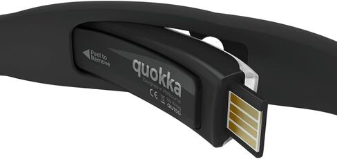 KNOG Quokka Silicone Rechargeable Headlamp - 150 Lumen, LED Head Lamp w/ 4 Modes, Waterproof Headlamp Flashlight for Outdoor, Camping and Hiking Gear with Comfortable Reading Light - Rescue Orange in Kuwait