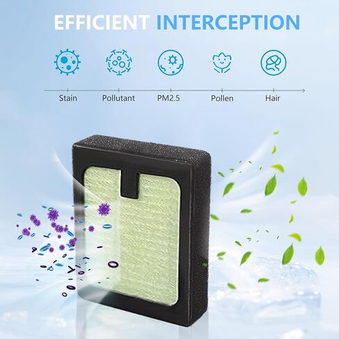 عبوة من 4 قطع بديلة لفلتر HEPA متوافقة مع غسالة زجاجات الأطفال بيبي بريزا برو ومجفف زجاجات الأطفال المتقدم من بيبي بريزا in Kuwait