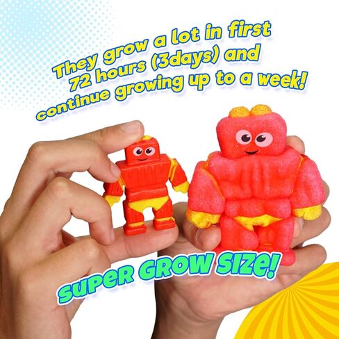 JA-RU Magic Grow Toy (2 Pack, 3 Growing Toys Each) Expandable Foam Water Growing Toys. Mermaid, Sea Creatures, & Unicorn Party Favors. Kids Stocking Stuffers. Girl-316-2s in Saudi Arabia