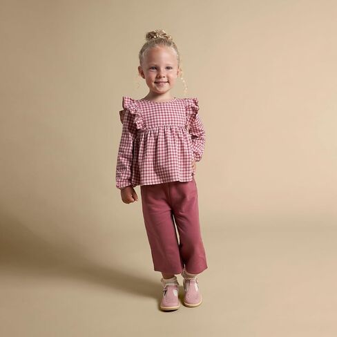 Modern Moments baby-girls Toddler Ruffles Top and Wide Leg Pant Set in Saudi Arabia