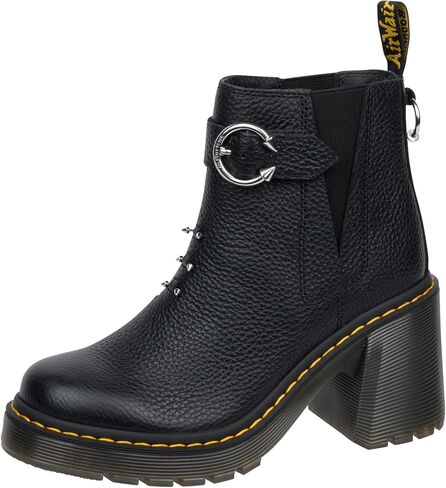 Dr. Martens Women's Spence Hardware Flared Heel Chelsea Boots in Saudi Arabia