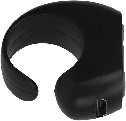Bluetooth Remote Control Page Turner, for Kindle App Remote Scrolling Ring Clicker, Bluetooth Video Shooting Ring Controller, for iOS, for Android Phones (Black) in Saudi Arabia