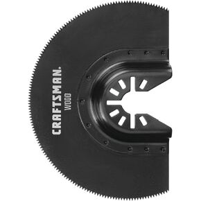 CRAFTSMAN Bi-Metal Oscillating Tool Blade for Wood and Metal, Semicircle (CMAO112)
