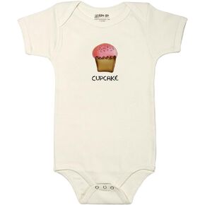 Baby Clothes - Unisex Newborn Bodysuit - Organic Cotton Short Sleeve Onesie with Print