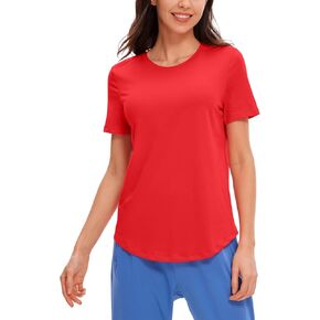 CRZ YOGA womens Short Sleeve