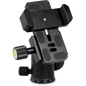 Foldio360 Smartdome Mount Kit | Universal Tripod ballhead | Aircraft-Grade Aluminum Ball Head