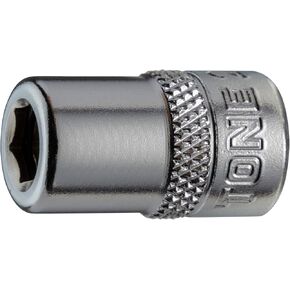 TONE Bit Holder Socket 4BT 1/2" Inch Drive 1/4" Hex Shank Bit