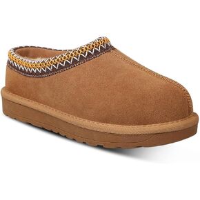 Women's Fuzzy Slippers Platform Mini Boots for Women Comfy House Slippers Slip On Shoes Non-Slip Suede Clogs