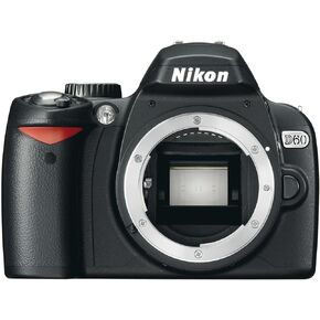 كاميرا Nikon D60 DSLR (الهيكل فقط) (الطراز القديم) (متجددة)