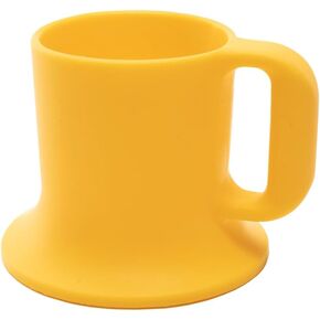 Silicone Toddler Mug with Handle, 5 oz, Color: Sun