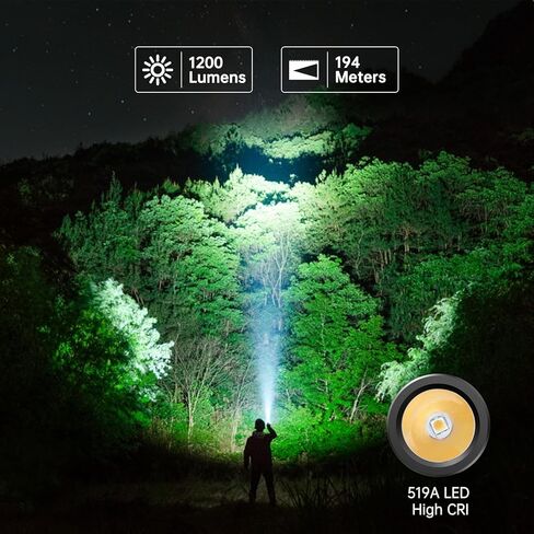 مصباح يدوي Wurkkos WK03 LED، مصباح يدوي صغير قابل لإعادة الشحن، مصباح جيب بمغناطيس، مصباح يدوي صغير مع 6 أوضاع، IP68 مقاوم للماء، LED عالي CRI 519A، مصابيح فلاش EDC للطوارئ والتخييم in Kuwait