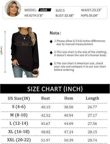 LOMON Crewneck Sweatshirts for Women Cable Knit Sleeve Sweaters Lightweight Pullover Tops in Kuwait