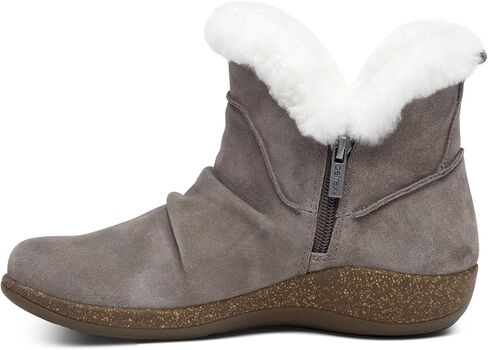 Aetrex Women's Remi Orthopedic Winter Boots for Women - Faux Fur Womens Booties in Saudi Arabia