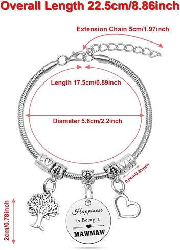 DlaeKua New Grandma Gift Promoted to Grandma Gifts First Time Grandma Gifts Baby Announcement Gifts for Grandma Pregnancy Announcement Gifts Grandma to Be Gifts New Nana Gifts Grandma Birthday Gifts in Saudi Arabia