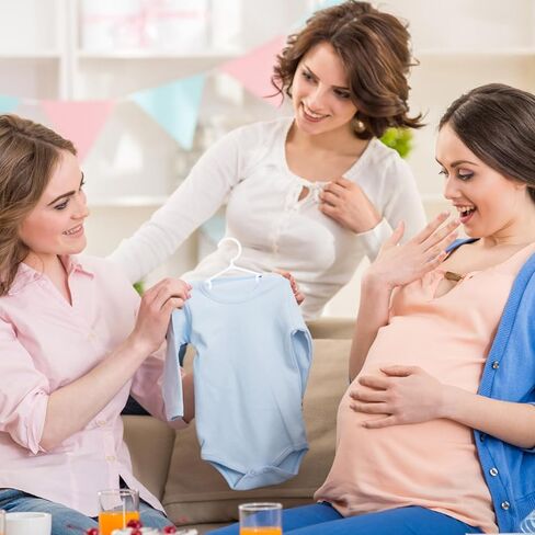 هافاويش 8 قطع فواصل خزانة أطفال و10 قطع شماعات أطفال لتنظيم الملابس، وفواصل مزدوجة الجوانب وشماعات بلاستيكية لملابس الأطفال in Kuwait