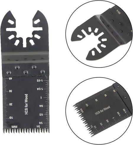 1-3/8 بوصة شفرة منشار متأرجحة أطول موجة الأسنان شفرة متعددة الأدوات للخشب والبلاستيك 50 قطعة in Kuwait