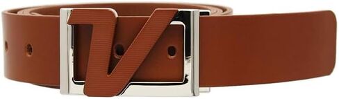 Volvik 100% Genuine Italian Real Solid Leather Belt Strap Free Size up to 42", Unisex, Black in Saudi Arabia