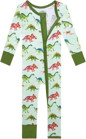 Posh Peanut Convertible Baby Sleepers - Footless Baby Pajamas with 2 Way Zipper for Easy Diaper Changes (2 Years) Safari Animals in Kuwait