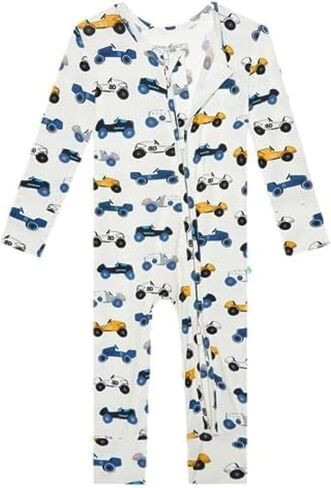 Posh Peanut Convertible Baby Sleepers - Footless Baby Pajamas with 2 Way Zipper for Easy Diaper Changes (2 Years) Safari Animals in Kuwait
