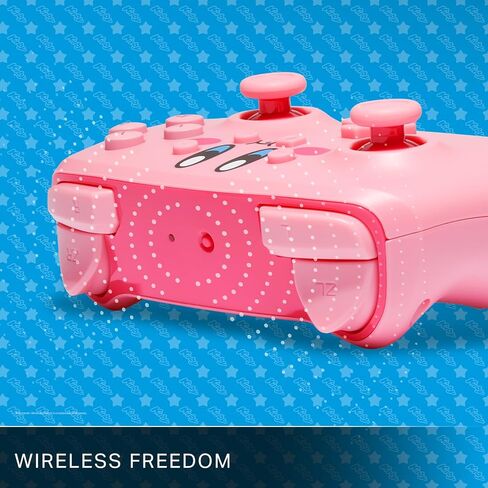 PowerA Wireless Nintendo Switch Controller - Mario Joy, AA Battery Powered (Battery Included), Pro Controller for Switch, Advanced Gaming Buttons, Officially Licensed by Nintendo (Renewed) in Saudi Arabia