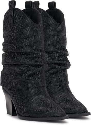 Jessica Simpson Women's Gemorra Embellished Western Boots Mid Calf in Saudi Arabia