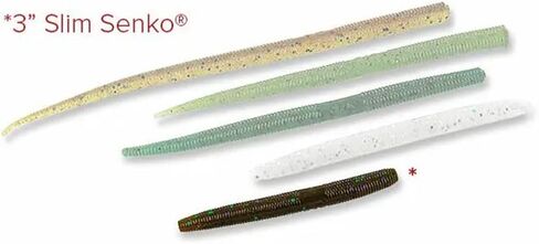 Yamamoto 4'' SENKO 306/187 W/ CHARTREUSE (10 PACK) in Saudi Arabia