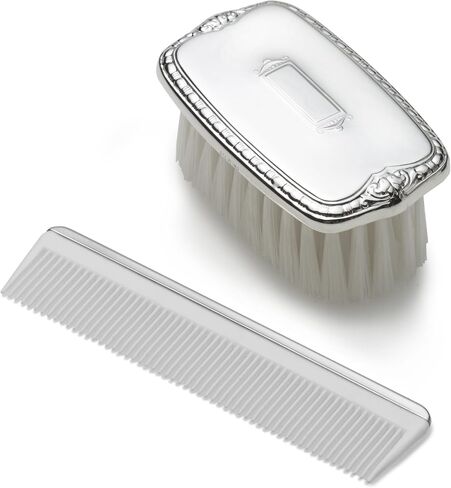 Empire Silver Boys Shield Military Pewter Brush Comb Set in Saudi Arabia
