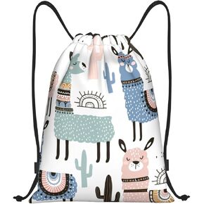 Dog Paw Heart Drawstring Backpack Gym Bag Water Resistant Lightweight Sackpack Gift for Hiking Yoga Swimming Travel Beach Shopping