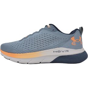Under Armour Women's HOVR Turbulence Running Shoes, Blue/Org, 10 M US