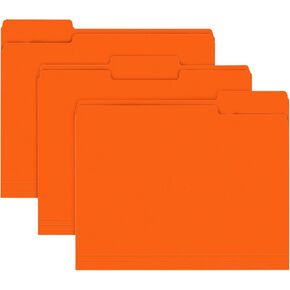 File Folder, RAZCC 150 Pack 1/3 Cut Tab File Folders Letter Size, Manila, Folders with Tab in Left, Right, Center PositionsGreat for Organizing and Easy File Storage