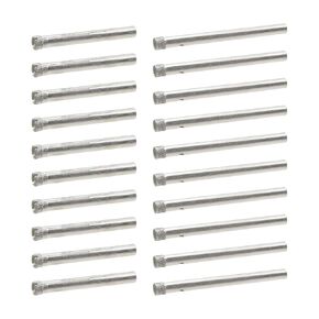 5mm&6mm Small Hole Saw Kit Diamond Drill Bit Mini Glass Cutting Drill Bit Masonry Hole Saw Kit Marble Drill Bit - 20pcs