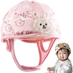 Baby Safety Helmet, Breathable Baby Head Protector for Crawling and Walking, Infant Soft Helmet Anti-Collision, Ultra-Lightweight, Expandable and Adjustable Thickened Toddler Headguard, Type 1