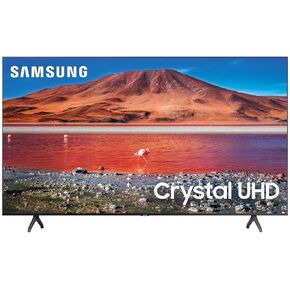 SAMSUNG UN55TU7000 55 inches 4K Ultra HD Smart LED TV (2020 Model) (Renewed)