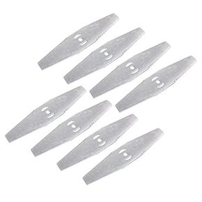 1Pc Silver Metal Lawn Mower Saw Blade Head Replacement Parts Saw Blades Lawn Mower Fittings,Universal Craftsman String Trimmer attachments,Outdoor Power Tools,Patio,Lawn and Garden