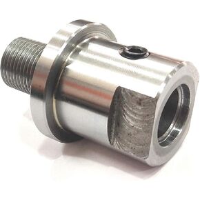Lathe Spindle Adapter to fit 5/8" plain Shopsmith spindle to 3/4" x 16 TPI threaded chucks and other lathe