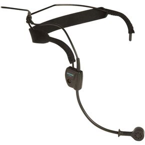 ميكروفون سماعة الرأس الديناميكي Shure WH20 (سلكي) - قوي وخفيف الوزن وآمن لمستخدمي الميكروفون النشطين، مثالي للمدربين/الموسيقيين، موصل XLR ذكر ثلاثي السنون مع مشبك حزام قابل للفصل (WH20XLR)