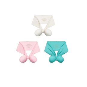 Baby Girls Soft Stretchy Headbands with Bows Handmade Hairbands Accessories for Infants Toddler,Carmine/Aqua Blue/Yellow