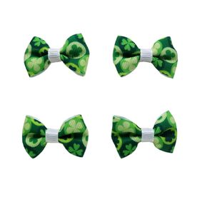 St. Patrick's Day Hair Clip for Baby Toddlers Hair Bow Hair Accessories ZFJ15 (Set 4)