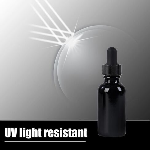 48 Pcs, 1oz Glass Dropper Bottle, Leakproof Tincture Bottles with Dropper, Green Reusable Eye Dropper Bottle, Preety Frosted Texture, for All Kinds of Liquids (Green-Frosted, 1oz-48pcs) in Saudi Arabia