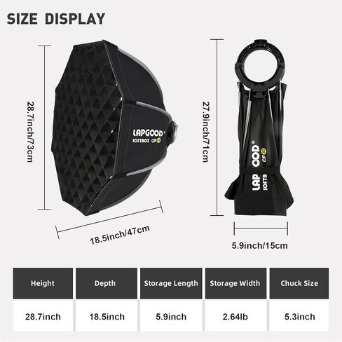 Godox MS300V 300W Studio Strobe Light Kit، 2.4G Bowens Mount Photography Light مع CF80 تركيب سريع Softbox، حامل ضوء من الفولاذ المقاوم للصدأ، عاكس ضوء 5 في 1 لإضاءة التصوير الفوتوغرافي في الاستوديو in Saudi Arabia
