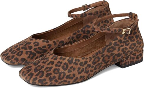 Seychelles Women's Pumpkin Leopard Ballet Flat in Saudi Arabia