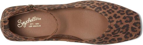 Seychelles Women's Pumpkin Leopard Ballet Flat in Saudi Arabia
