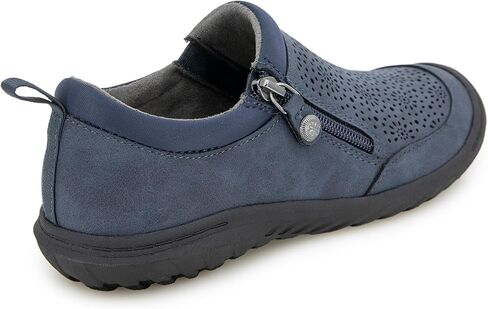 JBU Women's Avery Comfort Casual Side Zipper Dress Shoe in Saudi Arabia