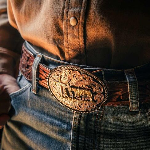 حزام Montana Silversmiths للجنسين من PBR American Pride بإبزيم متعدد مقاس واحد in Kuwait