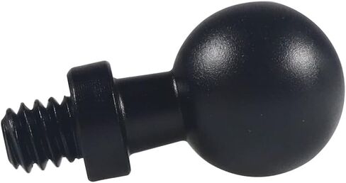 13mm/15mm/17mm Ball Head Mount 1/4" Screw Adapter for Camera Phones GPS Holder Part Photography (15MM Ball Head) in Saudi Arabia