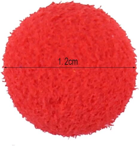 Carp Fishing Lure, 30Pcs/Box 10/12mm Smell Carp Fishing Bait Boilies Soft Bait Boilies Fishing Bait Artificial Floating Ball Beads Feeder(Orange 12mm) in Saudi Arabia