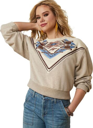 Ariat Women's Chimayo Embroidered Sweatshirt in Saudi Arabia