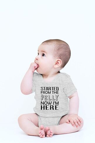 بدأت CBTwear من البطن، والآن أنا هنا - ملابس أطفال - ملابس مضحكة لحديثي الولادة للأولاد والبنات in Saudi Arabia